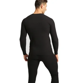 Qiuyi uzun pantolon erkek kadife kalınlaşma yüksek boyunlu sonbahar orta yaşlı elektrikli termal iç çamaşır
