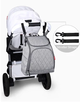 INSULAR Moda Analık Bez Sırt Çantası Marka Büyük Kapasiteli Bebek Bezi bebek çantası Bebek Hemşirelik Çantası