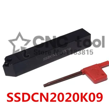 SSDCN2020K09 20*20mm Metal Torna Kesme Aletleri Torna Makinesi CNC Torna dış torna Takım Tutucu S Tipi SSDCN