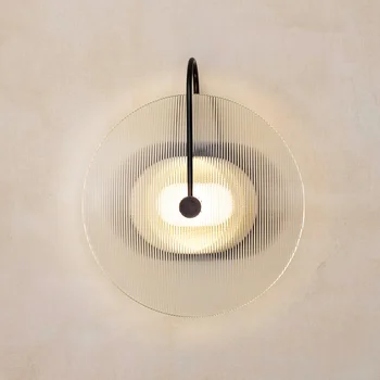 modern led taş endüstriyel dekor luminaria wandlamp luminaria de parede yemek odası lamba yatak odası