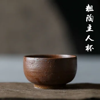 Jingdezhen El Yapımı Eski Kaya Kil çay bardağı Eski Küçük Çay Kase Ana Fincan çay bardağı Porselen Kung Fu çay seti Çay Töreni