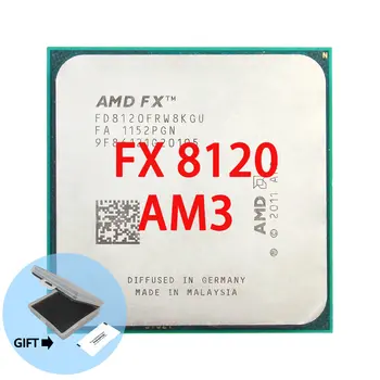 AMD FX 8120 AM3 + CPU işlemci 3.1 GHz/8 MB/125 W Sekiz Çekirdekli