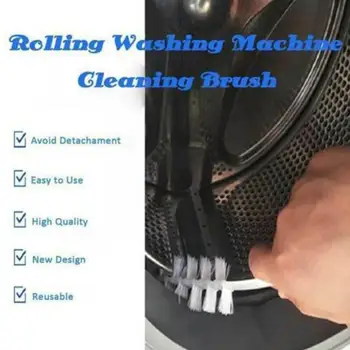 Çamaşır Makinesi Temizleme Fırçası İç Silindir Davul Özel Temizleme Aracı Uzun Saç Ev Temizlik K7b1