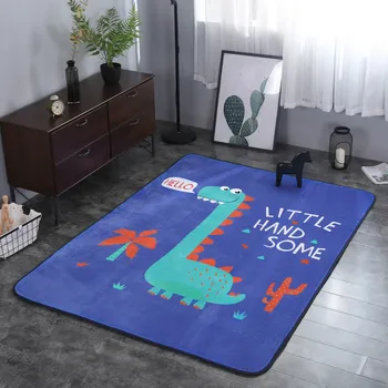 Bebek Emekleme Halı Süper Yumuşak Halı Bebek Kat Playmat Çocuklar için Alan Kilim Karikatür Moda oturma odası halısı Yoga piknik örtüsü Mat