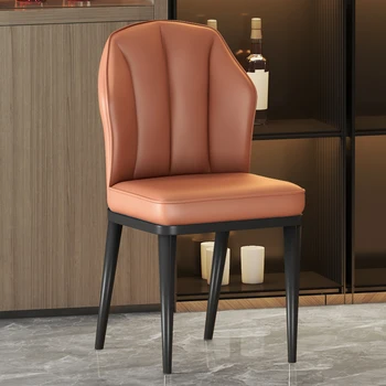 Beyaz Salon Modern Sandalye Yatak Odası Oyun Ofis Modern Yemek kuaför sandalyeleri Minimalist Tasarım Comedor Mobilya Ev için