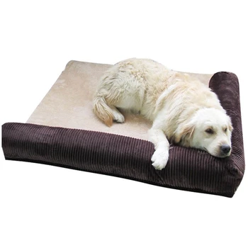 Köpek yatağı Büyük Köpekler İçin Pet House Kanepe Mat köpek yatağı s Kış Kulübesi Yumuşak Pet Kedi Evi Battaniye Yastık Husky Labrador