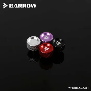TinChanBarrow su soğutucu Vidalar Alüminyum alaşımlı kasa GPU güç kaynağı sabitleme vidaları Kırmızı / Gümüş / Mor / Siyah soğutucu gadget