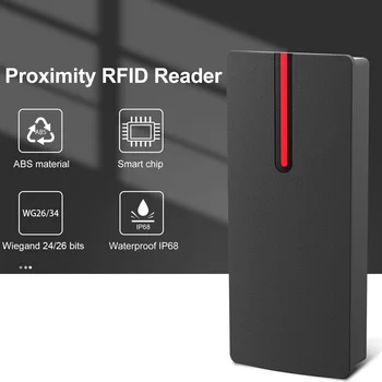 ücretsiz kargo Yakınlık RFID kart okuyucu IP68 IC ID 125K EM4100 kart elektronik erişim kontrol okuyucu ofis ev için gater