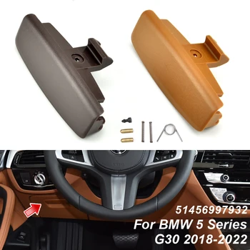 BMW için G30 Araba havasız ortam kabini kulp kılıfı Kapak Kilidi Araç havasız ortam kabini es Kapak Anahtarı BMW 5 Serisi 520 525 528 530 535i 2018-2023
