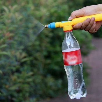 Püskürtme memesi Ev Püskürtücü Sprey Şişesi Hava Basıncı sulama kovası Araba Yıkama Pot Memesi içecek şişesi Memesi