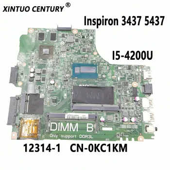 CN-0KC1KM KC1KM 0KC1KM Dell Inspiron 3437 5437 Anakart için Anakart 12314-1 I5 - 4200U N14M-GE-S-A2 GPU %100 % Test Edilmiş