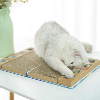 Katlanabilir Kedi tırmalama panosu Kitap Tırmalama panosu Komik Kedi Oyuncak Kedi Kitap Taşlama Pençe Pet Kedi Taşlama Pençe Malzemeleri