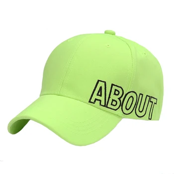 Işlemeli beyzbol şapkası Moda Şeker Renk Harfler Nakış Şapka Ayarlanabilir kadın erkek Eğlence Sokak Hip Hop Kapaklar TG0121