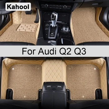 Kahool Araba Paspaslar Audi Q2 Q3 Ayak Coche Aksesuarları Oto Halı