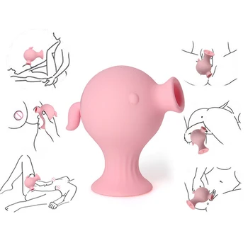 Bezelye Peri Titreşimli Yumurta Oyuncaklar Yetişkin Oral Seks Shop Akustik Darbe Hava Akımı Uyarır Vakum Emme Vibratör Kadın Mastürbasyon