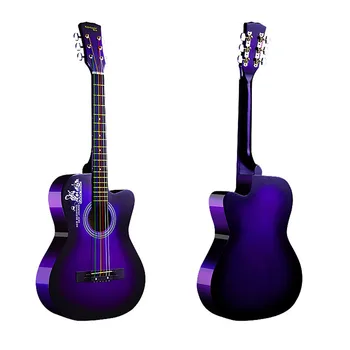 Ülke Seyahat Akustik Gitar Gitar Pickup Altı telli Gitar Büyük Gitar Taşınabilir Acemi Chitarra Espanola Akustik Gitar