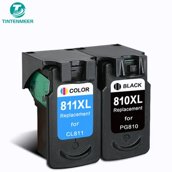 TINTENMEER Mürekkep Kartuşu pg - 810 cl-811 Pg810 CL811 810XL 811XL Canon yazıcı için Uyumlu MX328 MX338 MX347 MX357 