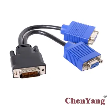 Xiwai Uzatma kablo ayırıcı Chenyang Rgb Pc Çift 15pin Dişi Erkek Grafik Kartı Vga Dms-59pin