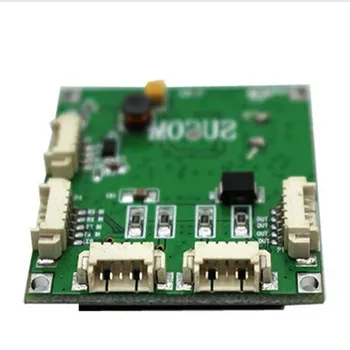 Mini PCB anahtar modülü PCB OEM modülü mini boyutu 4 Port Ağ Anahtarları PCB kartı mini ethernet anahtar modülü 10/100 Mbps OEM / ODM