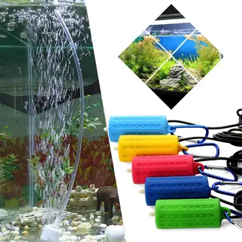 Ev Sessiz Taşınabilir Mini USB Akvaryum Balık Tank Oksijen Hava Pompa Sessiz Enerji Tasarrufu Malzemeleri Aksesuarları Şarj edilebilir