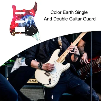 Pick Guard Sticker Çizilmeye dayanıklı Gitar Pickguard Sticker Profesyonel ST SQ Gitar Akustik Gitar Parçaları