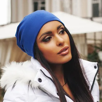 Yeni Moda Rahat Unisex Kadın Erkek Örgü Kış Sıcak Kayak Tığ Slouch Hip-Hop Şapka Kap Sıcak Satış Bere Boy Gri Mavi Bej