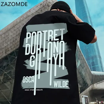 ZAZOMDE Büyük BOY M-5XL T-shirt Inspired Tasarım Özel Baskılı Tişört Hip Hop Komik Tee Erkek Tee Gömlek 2019 Sıcak Tees Yaz
