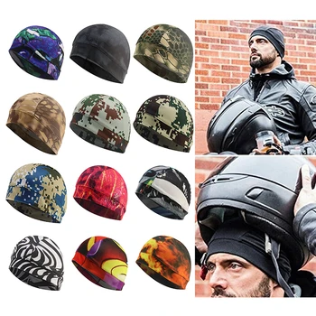 2021 Erkekler Örme kış şapkası Rahat Kasketleri Kamuflaj Renk Hip-Hop Yapış Slouch Skullies Bonnet Bere Şapka