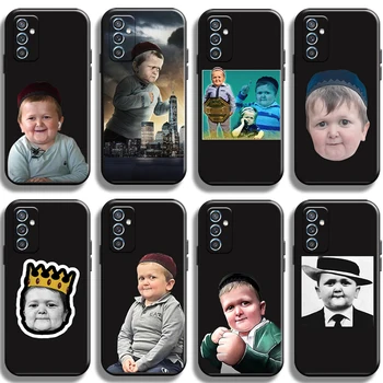 Rusya Hasbulla Çocuk Telefon Kılıfı İçin Samsung Galaxy M52 Funda Kapak Coque Geri Kabuk Siyah Sıvı Silikon TPU