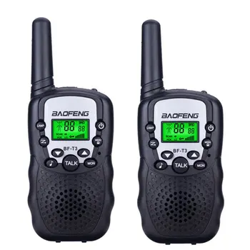 2 Adet Baofeng BF-T3 UHF462 - 467MHz 8 Kanal Taşınabilir İki Yönlü 10 Çağrı Sesleri Radyo Alıcı-verici Çocuklar için Radyo Çocuk Walkie Talkie
