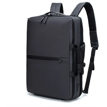 Su geçirmez Sırt Çantası Erkekler USB Şarj 15.6 İnç Laptop Sırt Çantası Omuz Bagaj Çantası mochilas Anti-hırsızlık İş seyahat sırt çantası