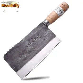 Dövme Mutfak Şef Profesyonel Doğrayın Kemik Bıçak Ev Çok Fonksiyonlu Pişirme Kesme Aracı Kasap bıçakları şef bıçağı Facas