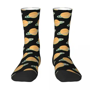 Satürn Yetişkin Çorap Gezegen, Satürn Unisex çorap, erkek Çorap kadın Çorap
