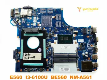 Orijinal Lenovo E560 laptop anakart E560 I3-6100U BE560 NM-A561 iyi ücretsiz gönderim test